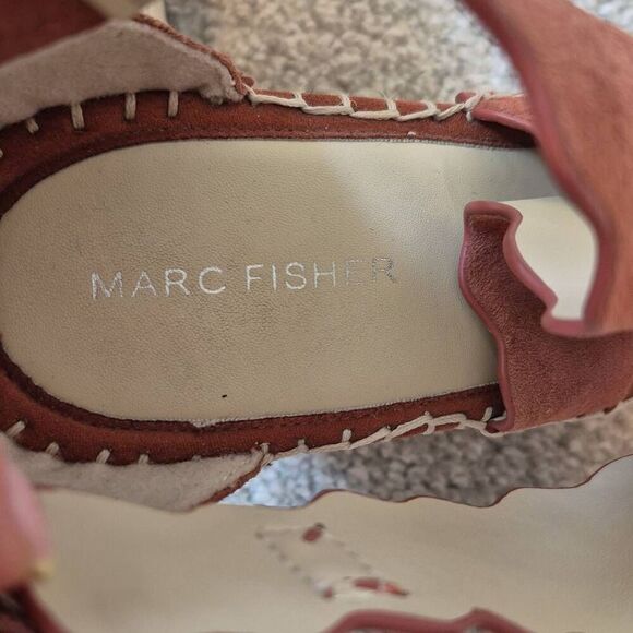 Marc Fisher Women's Size 9 Calita Wedge Sandals Platform Espadrille - Picture 7 of 11